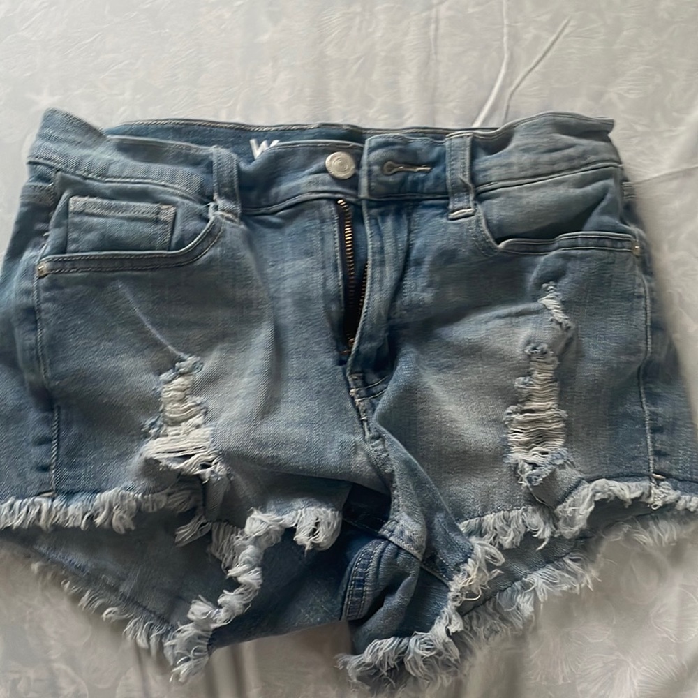 high rise shorts